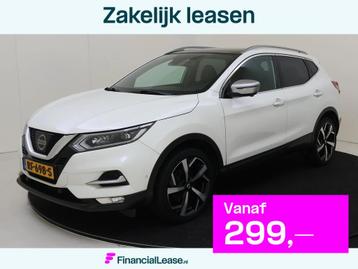 Nissan Qashqai 1.2 Tekna + | Automaat | Panoramadak | Naviga beschikbaar voor biedingen