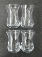 4  Turkse theeglazen Pasabahce,, Ophalen of Verzenden, Zo goed als nieuw, Bierglas