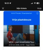 Machine Gun Kelly Ziggo Dome 3/3/2026, Tickets en Kaartjes, Concerten | Overige, Eén persoon