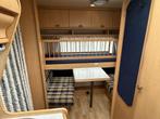 Hobby De luxe Easy 400 KB bouwjaar 2002 met voortent, Caravans en Kamperen, Overige typen, Standaardzit, Hobby, Bedrijf