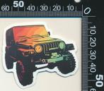 Sticker: Jeep (18), Verzenden, Zo goed als nieuw, Auto of Motor