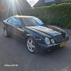 Mercedes-Benz CLK 2.3 Clk230 Kompr Coupe Eleg. AUT 2000, Automaat, 65 €/maand, Achterwielaandrijving, Zwart