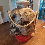 Dümler & Breiden fat lava keramiek vaas ,, Huis en Inrichting, Gebruikt, Overige kleuren, 50 tot 75 cm, Aardewerk of Porselein