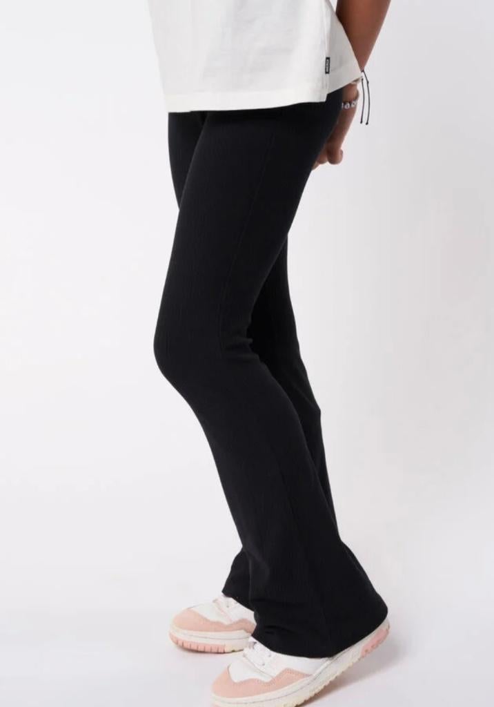 America today Lori flared legging rib 158 164 zwart flare, Broek, America Today, Nieuw, Verzenden