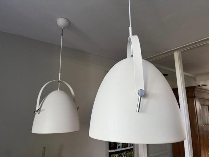 Hanglampen, Huis en Inrichting, Lampen | Hanglampen, Gebruikt, Minder dan 50 cm, Metaal, Ophalen