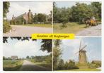 Huijbergen Groeten 4 luik Gelopen 1993, Verzamelen, Ansichtkaarten | Nederland, Gelopen, Noord-Brabant, Verzenden, 1980 tot heden