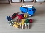 Hema constructieauto 34 stuks, Kinderen en Baby's, Speelgoed | Houten speelgoed, Ophalen of Verzenden, Zo goed als nieuw, Overige typen