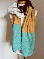 Handgebreide  wol bamboe sjaal, Handgemaakt, Ophalen of Verzenden, Nieuw