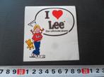 sticker strip meisje I LOVE LEE the ultimate jeans, Ophalen, Zo goed als nieuw
