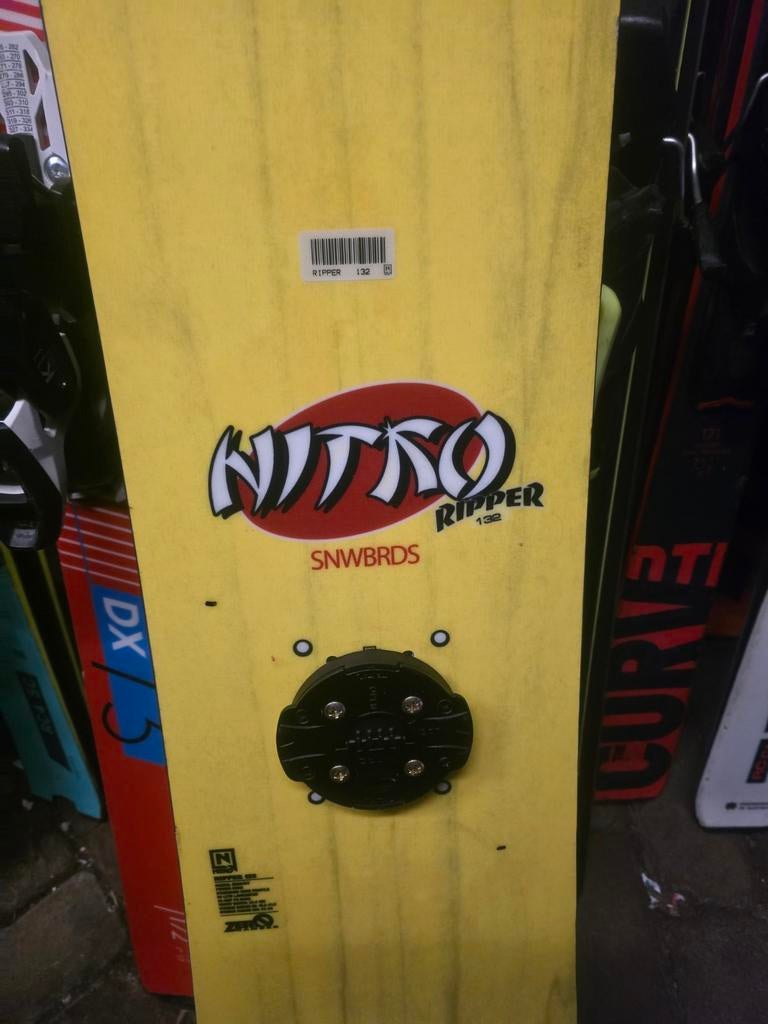 132cm SNOWBOARD NITRO RIPPER, Board, Ophalen of Verzenden, Zo goed als nieuw