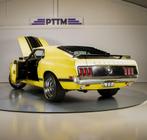 1970 Ford Mustang Boss 302 4-Speed, Lederen bekleding, Achterwielaandrijving, 5000 cc, Zwart