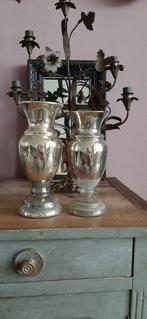 2  ANTIEK  ......  ZILVERGLAS  ...  VAZEN, Ophalen of Verzenden