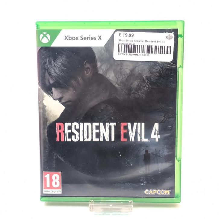 Xbox Series X Game: Resident Evil 4 | In Nette Staat, Spelcomputers en Games, Spelcomputers | Xbox Series X en S, Zo goed als nieuw