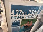 Bestway zwembad 4.27 x 2.50, Tuin en Terras, Zwembaden, Ophalen, 200 tot 300 cm, Zo goed als nieuw, 200 tot 400 cm