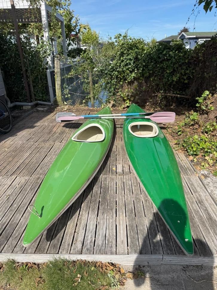 2 Kayaks, Watersport en Boten, Kajaks, Gebruikt, 1-persoons, Ophalen