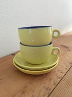 Kop en schoteltje 2 stuks, Huis en Inrichting, Keuken | Servies, Ophalen of Verzenden, Zo goed als nieuw, Overige stijlen, Kop(pen) en/of Schotel(s)