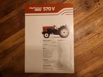 Tractor folder Fiat 570 V, Ophalen of Verzenden, Zo goed als nieuw