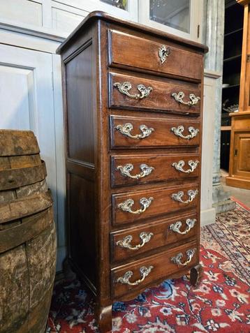 Antieke 19e eeuwse chiffoniere | ladenkast uit Frankrijk  beschikbaar voor biedingen