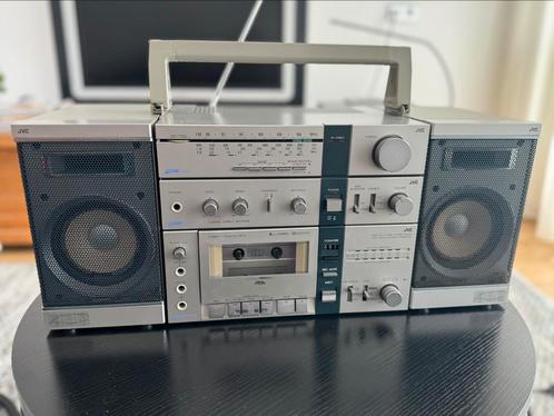 JVC PC-3 vintage boombox, Audio, Tv en Foto, Stereo-sets, Gebruikt, Speakers, JVC, Ophalen of Verzenden