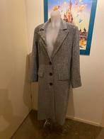 Nieuwe, zilverkleurige lange blazer van Alix the Label mt S, Nieuw, Ophalen of Verzenden, Jasje, Maat 36 (S)