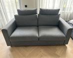 Slaapbank VIMLE met voetenbank, Tweepersoons, Zo goed als nieuw, 200 cm, Grijs