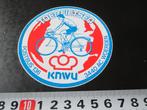 sticker Woerden KNWU Toerfietsen wielrennen fiets *, Ophalen, Zo goed als nieuw