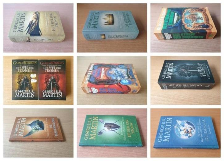 George R. R. Martin - Ned/Eng, per stuk te koop, Boeken, Fantasy, Gelezen, Ophalen of Verzenden