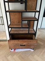 Industriële kast met lade, Huis en Inrichting, Kasten | Boekenkasten, Ophalen, Gebruikt, 200 cm of meer, 50 tot 100 cm