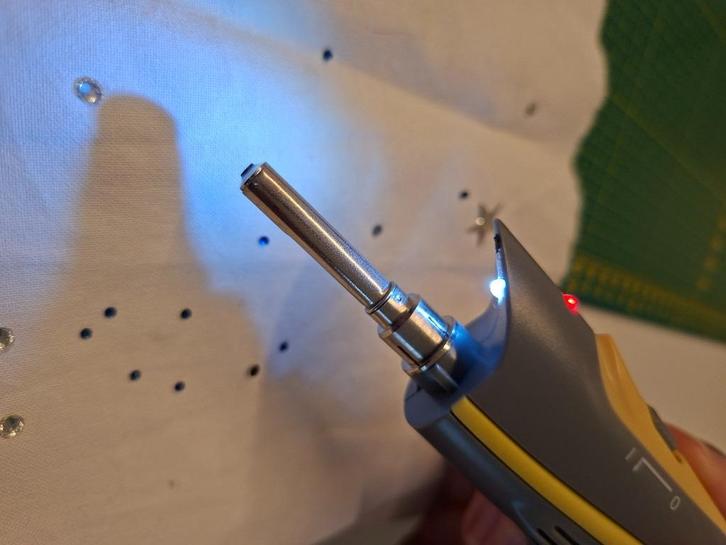 Complete set hotfix spullen incl 2 applicators, Hobby en Vrije tijd, Kledingapplicaties en Hotfix, Gebruikt, Hotfix pakket, Ophalen of Verzenden