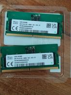 2 x 8 GB Ram geheugen laptop DDR4 So-dimm, Computers en Software, RAM geheugen, DDR4, 8 GB, Ophalen of Verzenden, Zo goed als nieuw