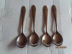 4 lepeltjes gero zilmeta nr. 518 puntfilet, Ophalen of Verzenden, Gebruikt, Rvs of Chroom