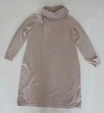 Maat L Beige jurk BPC beige jurk tuniek coltrui col jurk, Kleding | Dames, Beige, Maat 42/44 (L), Ophalen of Verzenden, Zo goed als nieuw