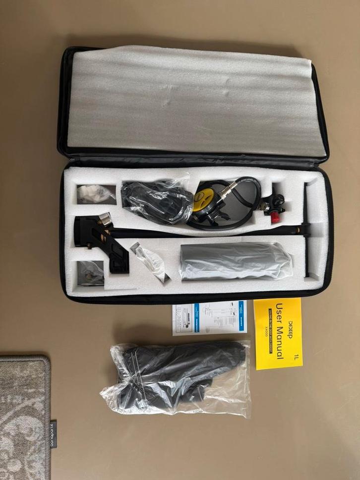 Nieuwe DIDEEP duikfles 1L – nooit gebruikt, Watersport en Boten, Duiken, Nieuw, Duikfles, Ophalen of Verzenden