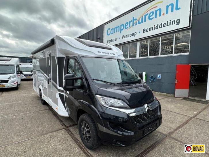 Sunlight T68 (71), Caravans en Kamperen, Campers, Bedrijf, tot en met 4, Half-integraal, Sunlight, Diesel, Handgeschakeld, Halve Treinzit