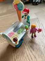 Playmobil ijscoman en kar, Ophalen of Verzenden, Gebruikt