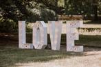LOVE XXL lichtletters te huur voor bruiloft feest, Ophalen, Zo goed als nieuw, Geboorte of Huwelijk