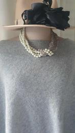 Repeat cashmere poncho, Kleding | Dames, Truien en Vesten, Repeat, Verzenden, Gedragen, Grijs