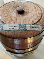 Sigaren houten pot, Ophalen of Verzenden