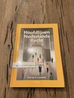 Prof. mr. CJ. Loonstra - Hoofdlijnen Nederlands Recht, Boeken, Studieboeken en Cursussen, Ophalen of Verzenden, Zo goed als nieuw