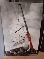Canvas afbeelding Wagenborg kraan, 90x136 cm !!!, Hobby en Vrije tijd, Modelauto's | 1:50, Ophalen, Zo goed als nieuw, Bus of Vrachtwagen