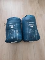 2 slaapzakken van decathlon, Caravans en Kamperen, Slaapzakken, Ophalen, Zo goed als nieuw