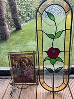 Glas in lood, Doe-het-zelf en Verbouw, Glas en Ramen, Ophalen, Gebruikt, Minder dan 80 cm, 06-22779455