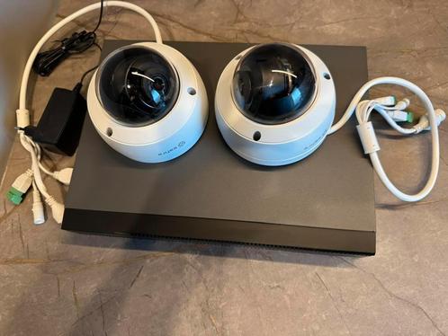2 Safire IP Dome camera’s + Safire NVR (HDD 4TB), Audio, Tv en Foto, Videobewaking, Zo goed als nieuw, Buitencamera, Ophalen of Verzenden