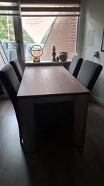 Eetkamerset met 4 stoelen, Ophalen, 4 tot 6 stoelen