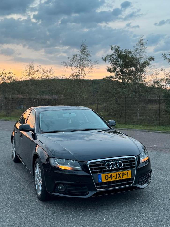 Audi A4 1.8 Tfsi Limousine 88KW 2009 Zwart zeer nette Auto, Auto's, Audi, Particulier, A4, ABS, Airbags, Airconditioning, Alarm