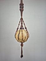 Temde Leuchten hanglamp. Vintage jaren 70 macrame lamp., Ophalen of Verzenden, ., ., .