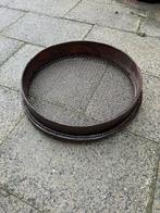 Vintage Zeef met Houten Frame, Ophalen