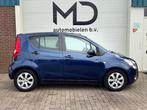 Opel Agila 1.2 Enjoy - Automaat - Airco - LM Velgen, Gebruikt, 4 cilinders, Blauw, Origineel Nederlands