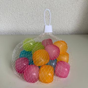 Vrolijk gekleurde plastic herbruikbare ijsblokjes 20 stuks!  beschikbaar voor biedingen