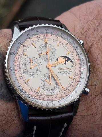 Breitling montbrillant 1461 jours moonphase ref 2443 beschikbaar voor biedingen